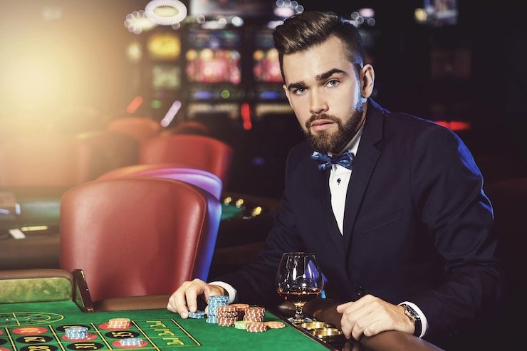 Live dealer blackjack and football betting dashboard interface